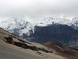 14 Looking Across To Annapurna II And IV In The Clouds From Just Below The Kang La 